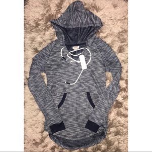 Blue Hoodie w/ Front Pocket